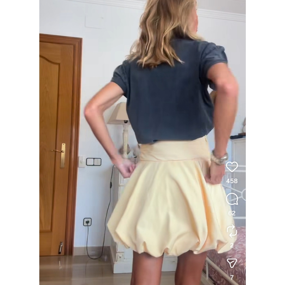 Zara Voluminous Bubble Skirt - Picture 5 of 16